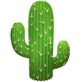 Cactus sticker