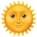 Sun sticker